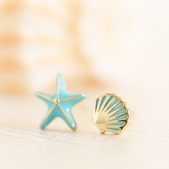 Oceania Earrings (S925) - Only 1 left! - Picture 2 of 8